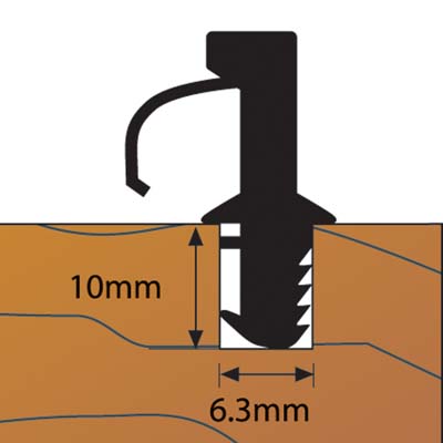 Brown Plastic Water Bar